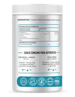 Creatina Monohidratada Micronizada Restart de 300 g