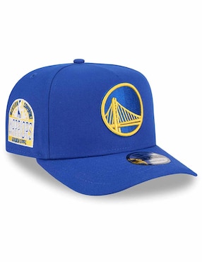 Gorra visera plana snapback para Básquetbol New Era Evergreen Nba Golden State Warriors unisex