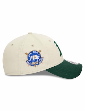Gorra visera curva correa ajustable para béisbol New Era Mlb 2tone Sp Mlb Oakland Athletics unisex