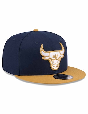Gorra visera plana snapback para Básquetbol New Era Nba Chicago Bulls unisex