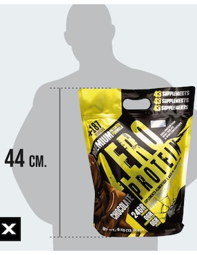 Proteína hidrolizada zero 43 Supplements sabor fresa de 6 kg