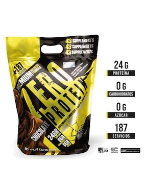 Proteína hidrolizada zero 43 Supplements sabor galleta de 6 kg