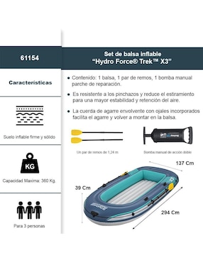 Lancha inflable Importadora la Merced 61154