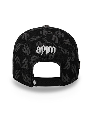 Gorra visera curva snapback Aplomo para adulto