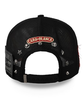 Gorra visera curva snapback Cara Blanca para adulto