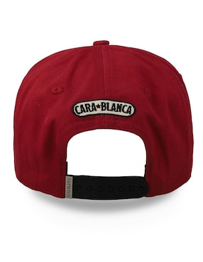 Gorra visera curva snapback Cara Blanca para adulto