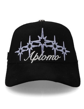 Gorra visera curva snapback Aplomo para adulto