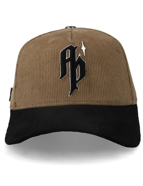 Gorra visera curva snapback Aplomo para adulto