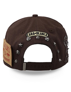 Gorra visera curva snapback Cara Blanca para adulto