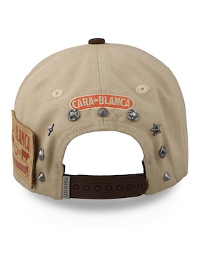 Gorra visera curva snapback Cara Blanca para adulto