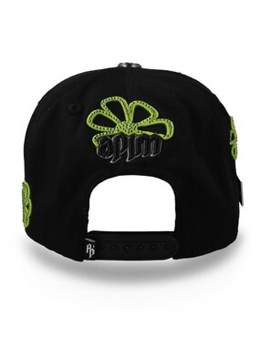 Gorra visera curva snapback Aplomo para adulto