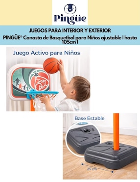 Tablero básquetbol Pingüe funcionamiento manual