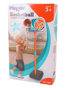 Tablero básquetbol Pingüe funcionamiento manual
