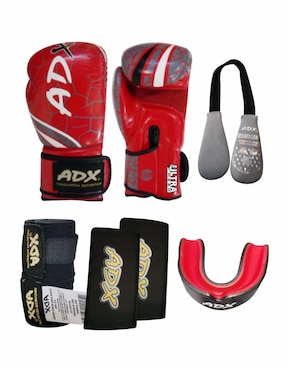 Kit De Guantes Para Box ADX