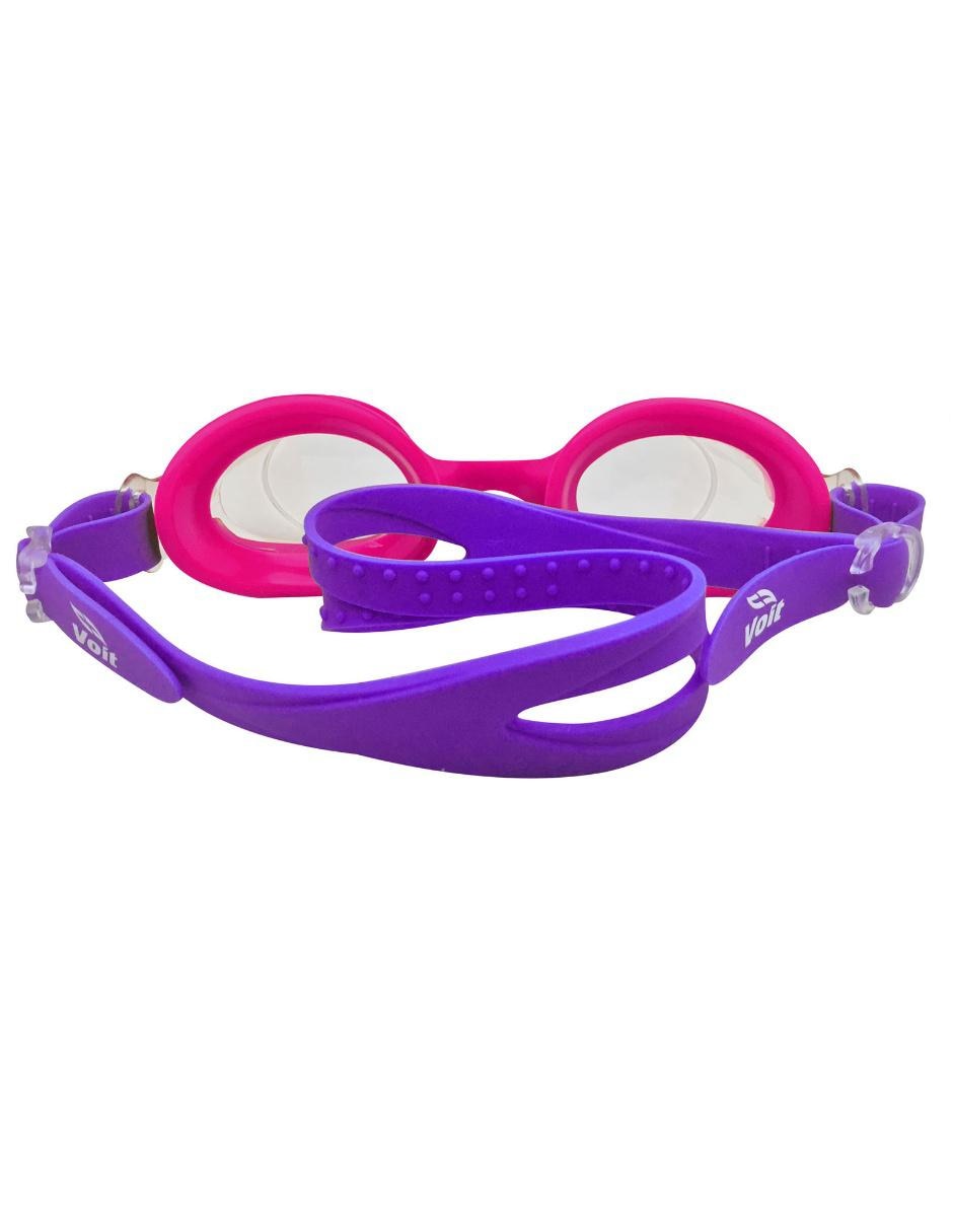 Goggles transparentes para natación de infantil niña 2