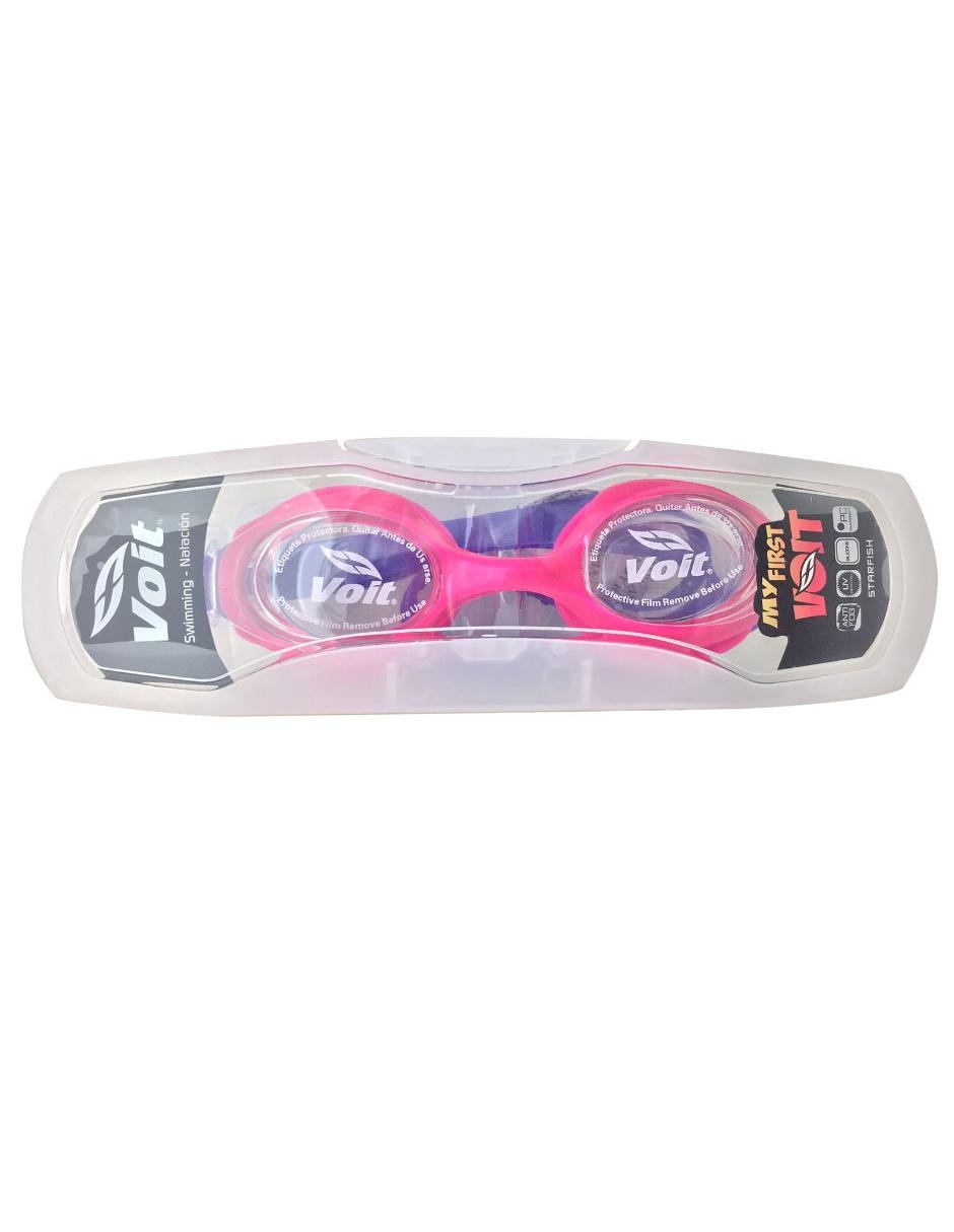 Goggles transparentes para natación de infantil niña 3