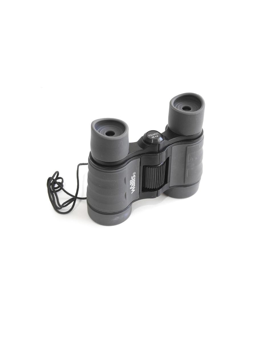 Binocular gris 4 x 30 mm