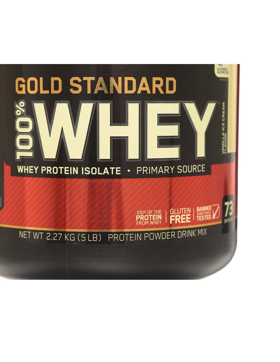 Gold Standard Whey Protein Isolate sabor vainilla de 27 kg 3