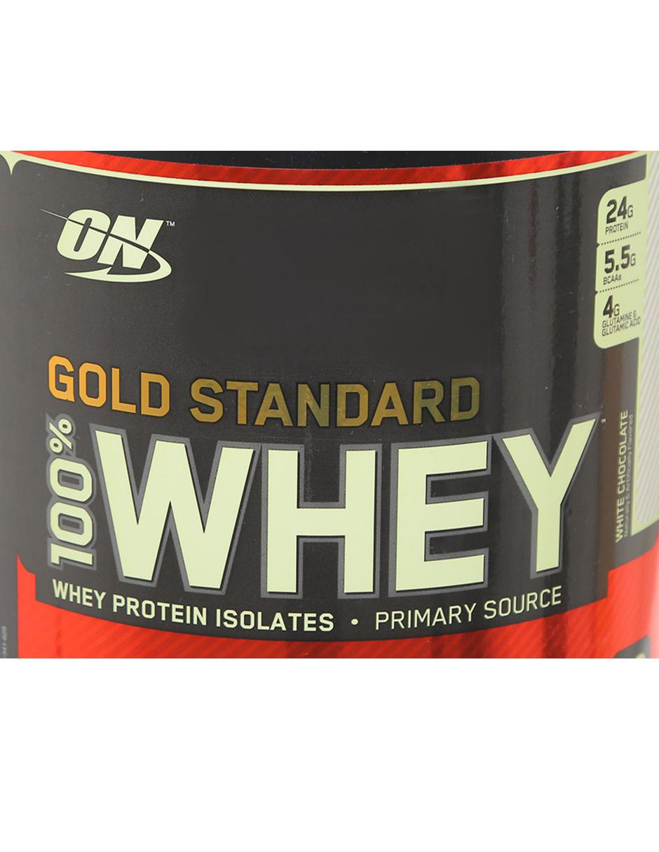 Gold Standard Whey Protein Isolates sabor chocolate de 2.27 kg 3