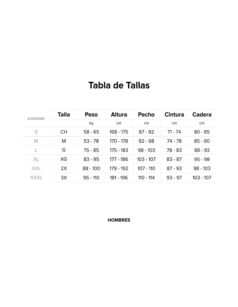 Wetsuit para hombre