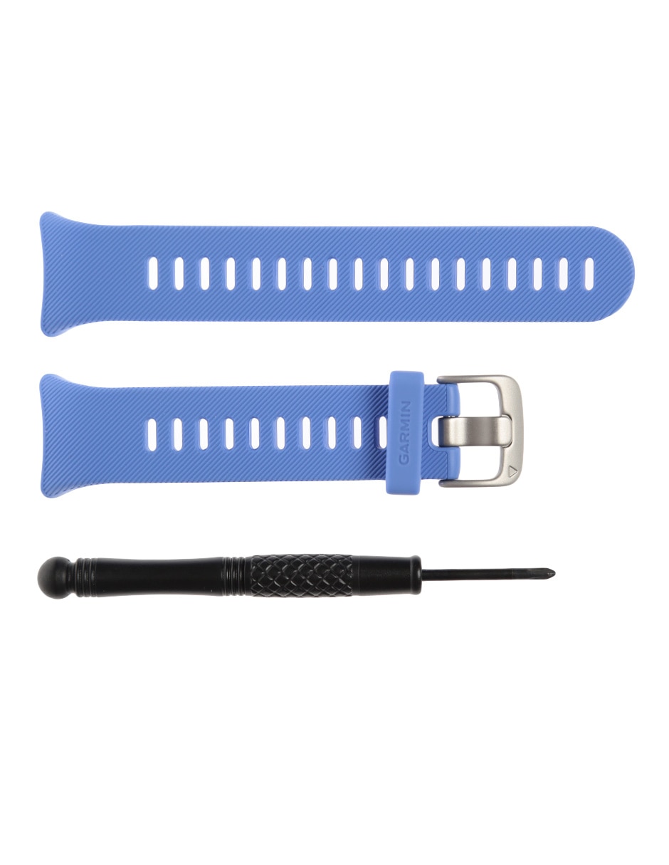 Correa para reloj para Garmin de silicón con hebilla de acero inoxidable 1