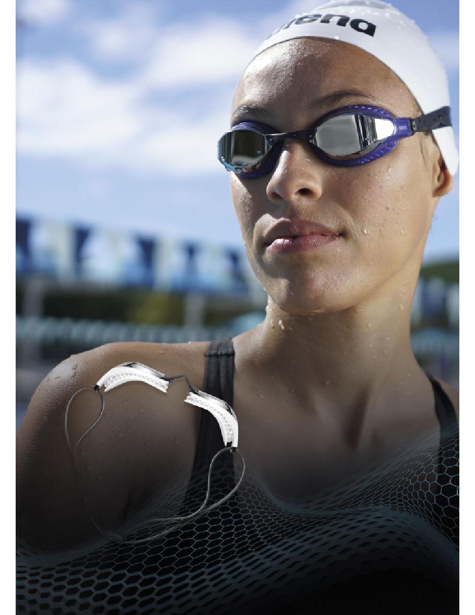 Goggles transparentes disciplina acuática unisex 3