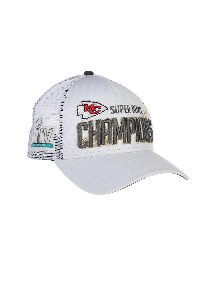 New Era Kansas City Chiefs Super Bowl Liv Champions Locker Room 9FORTY Adjustable Hat - White