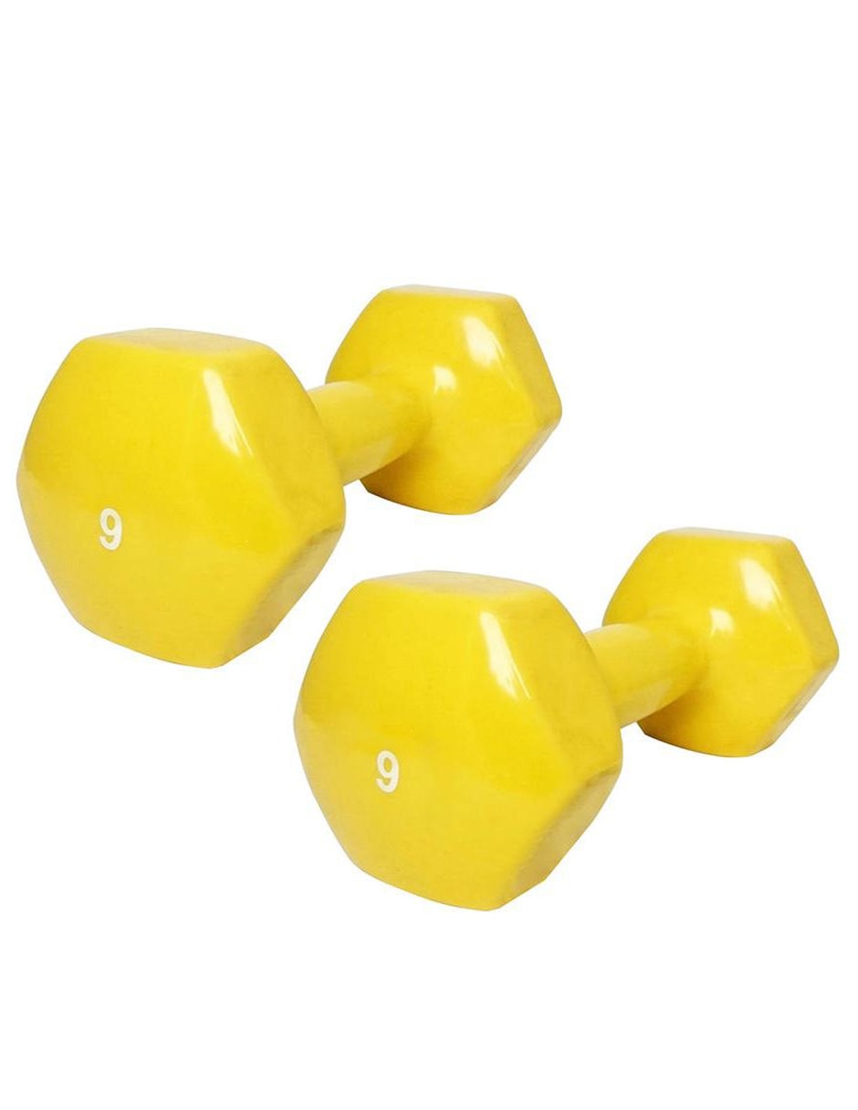 Set de mancuernas de peso fijo 6.7 kg c/u 2