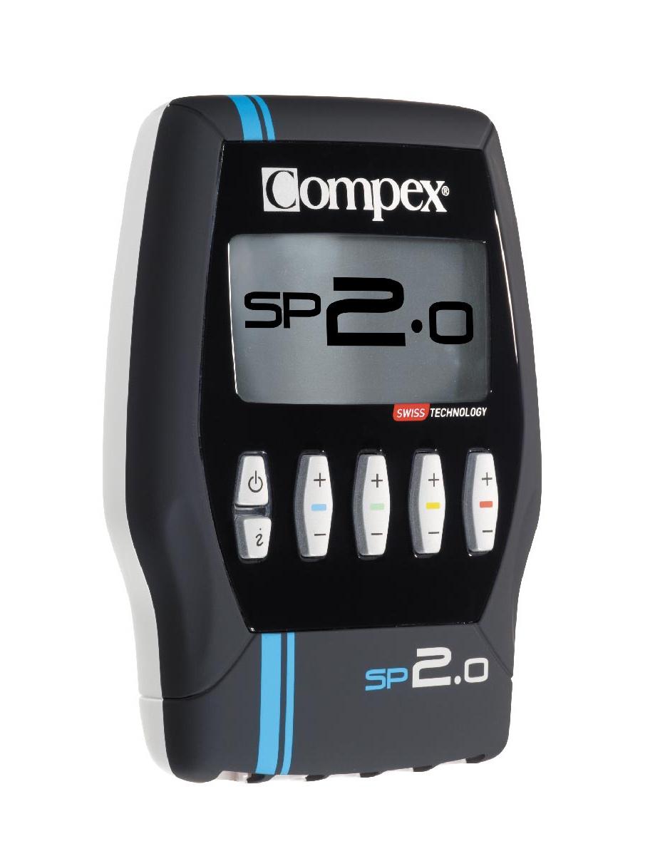 Electroestimulador Compex Sp 2.0 Color Negro 20 Programas