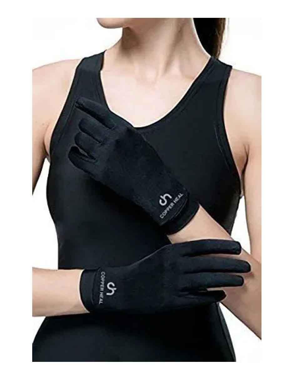 Guantes de compresión para artritis de cobre Full Hand por 3