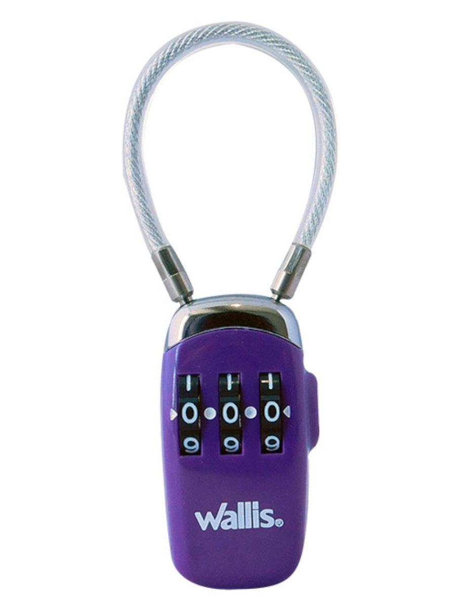 Candado para equipaje y memorias USB con cable