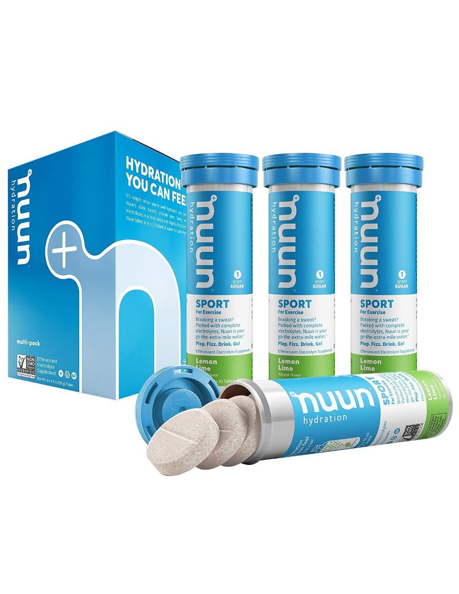 Tabletas rehidratantes sabor lima limón 3