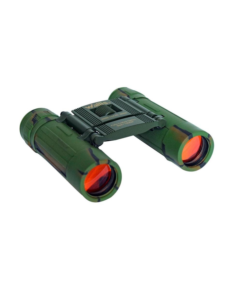 Binocular compacto tipo tejado 10x25mm