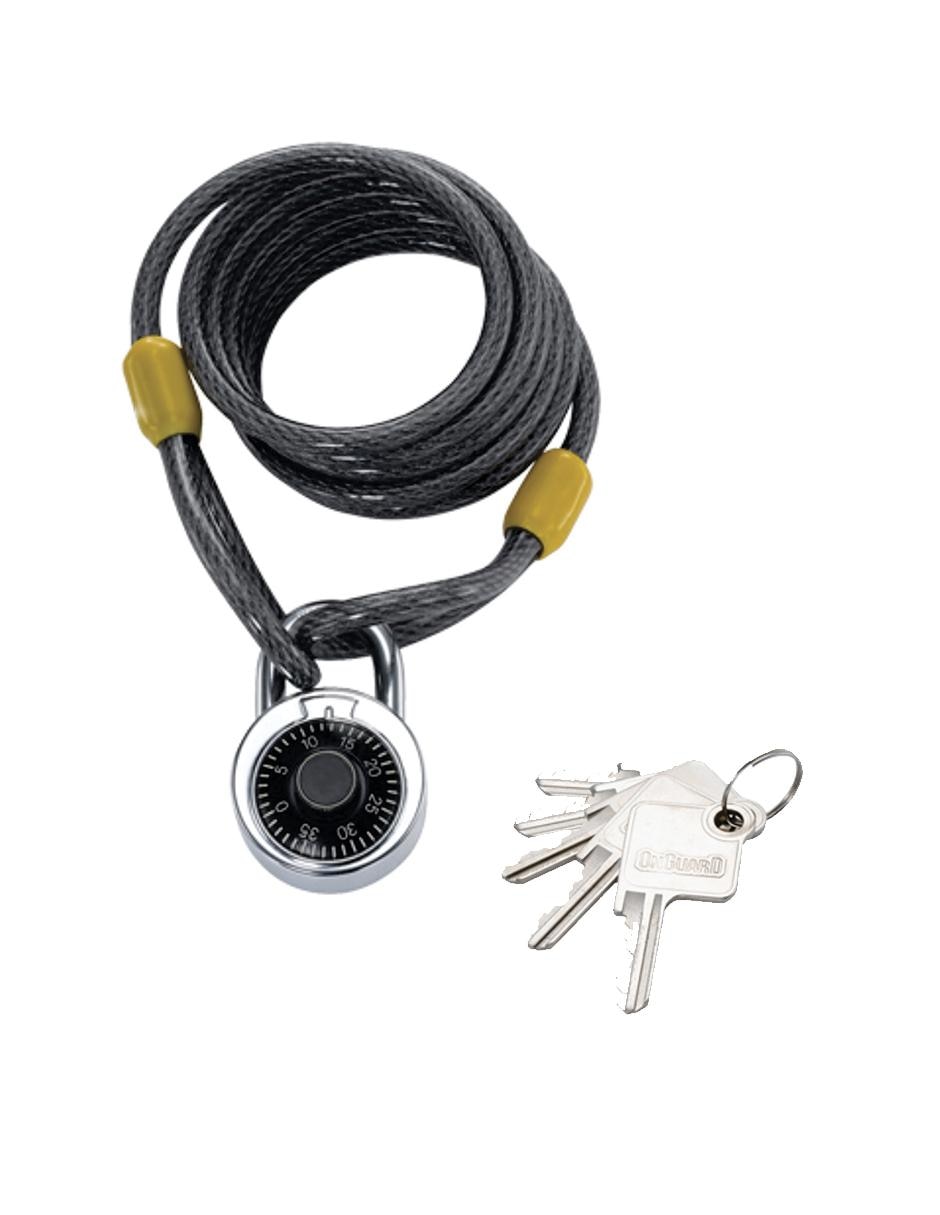 Candado para bicicleta con cable de acero Doberman 8034 2