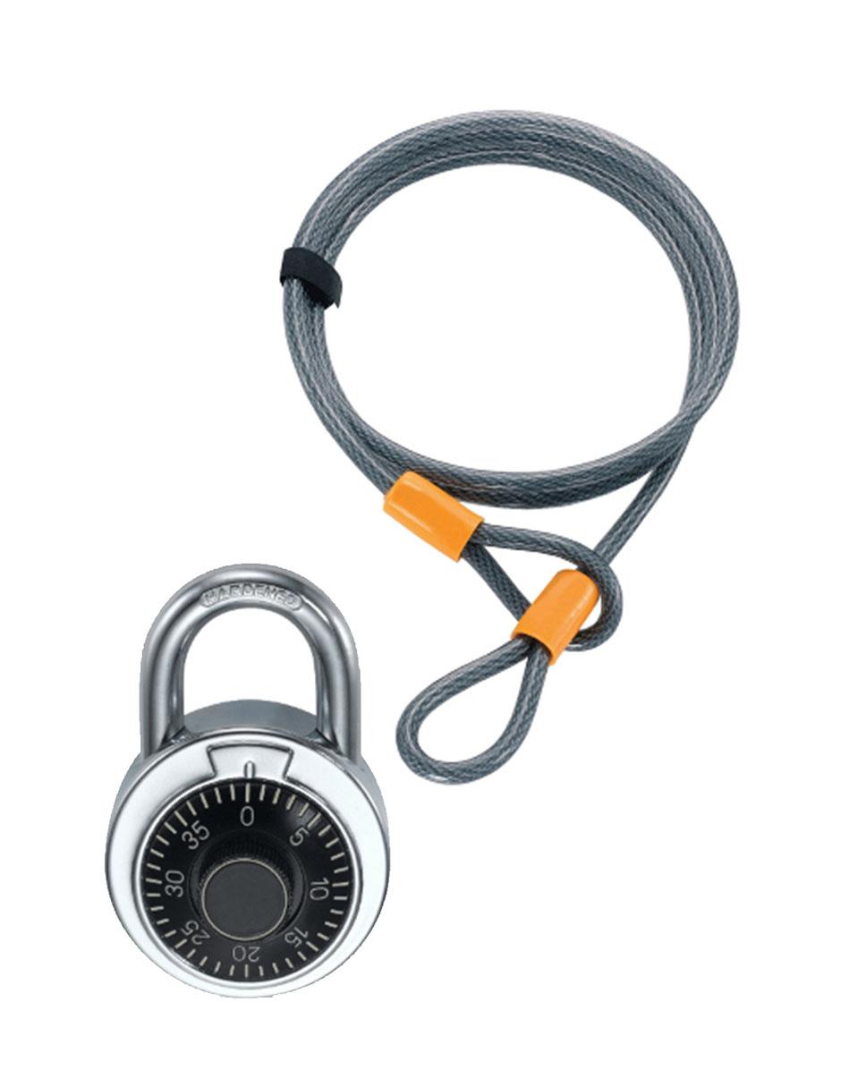 Candado para bicicleta con cable de acero Doberman 8034 3