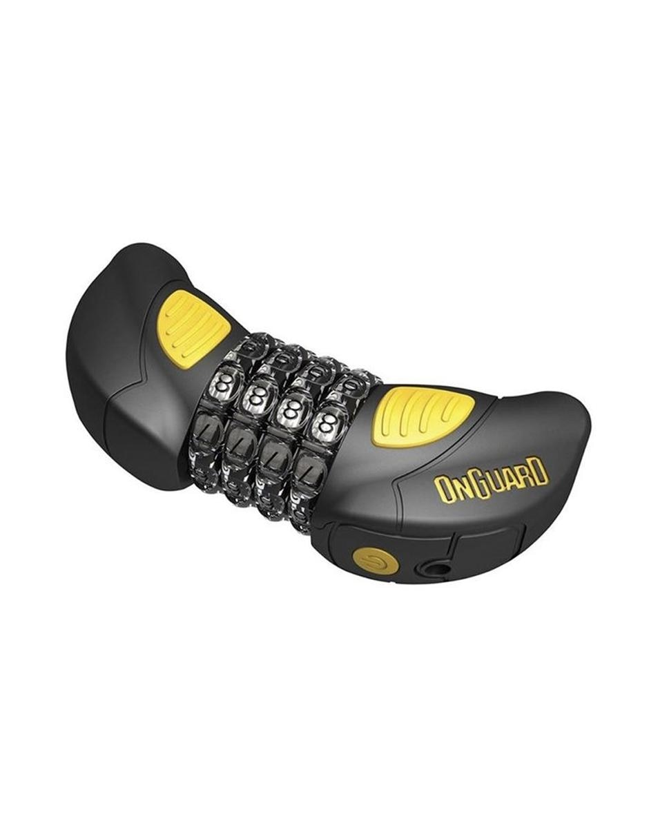 Candado para bicicleta con cable autorreflejante Terrier Combo 8064GLO 2