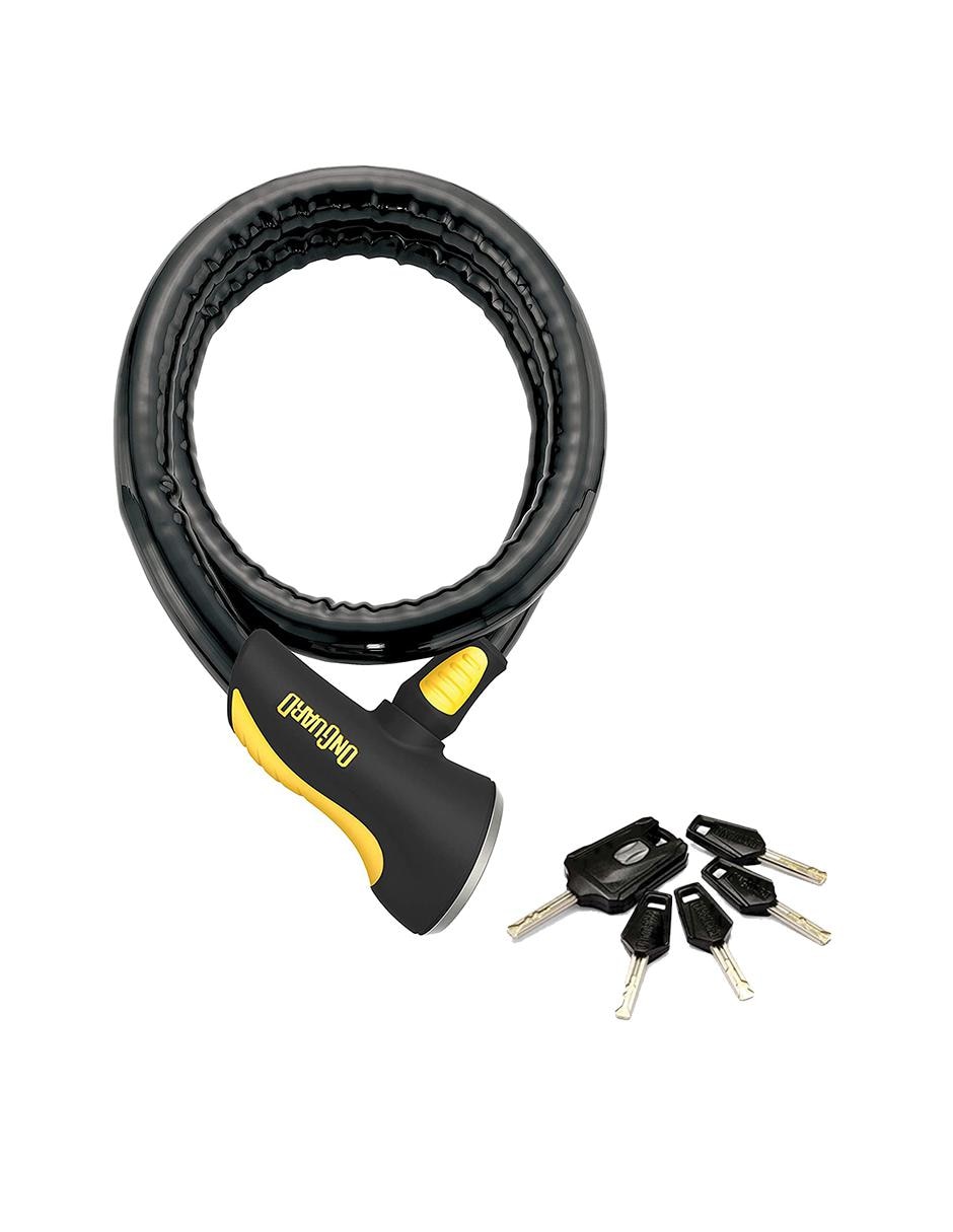 Candado para bicicleta con cable blindado ligero y flexible Onguard Rottweiler 8024 2