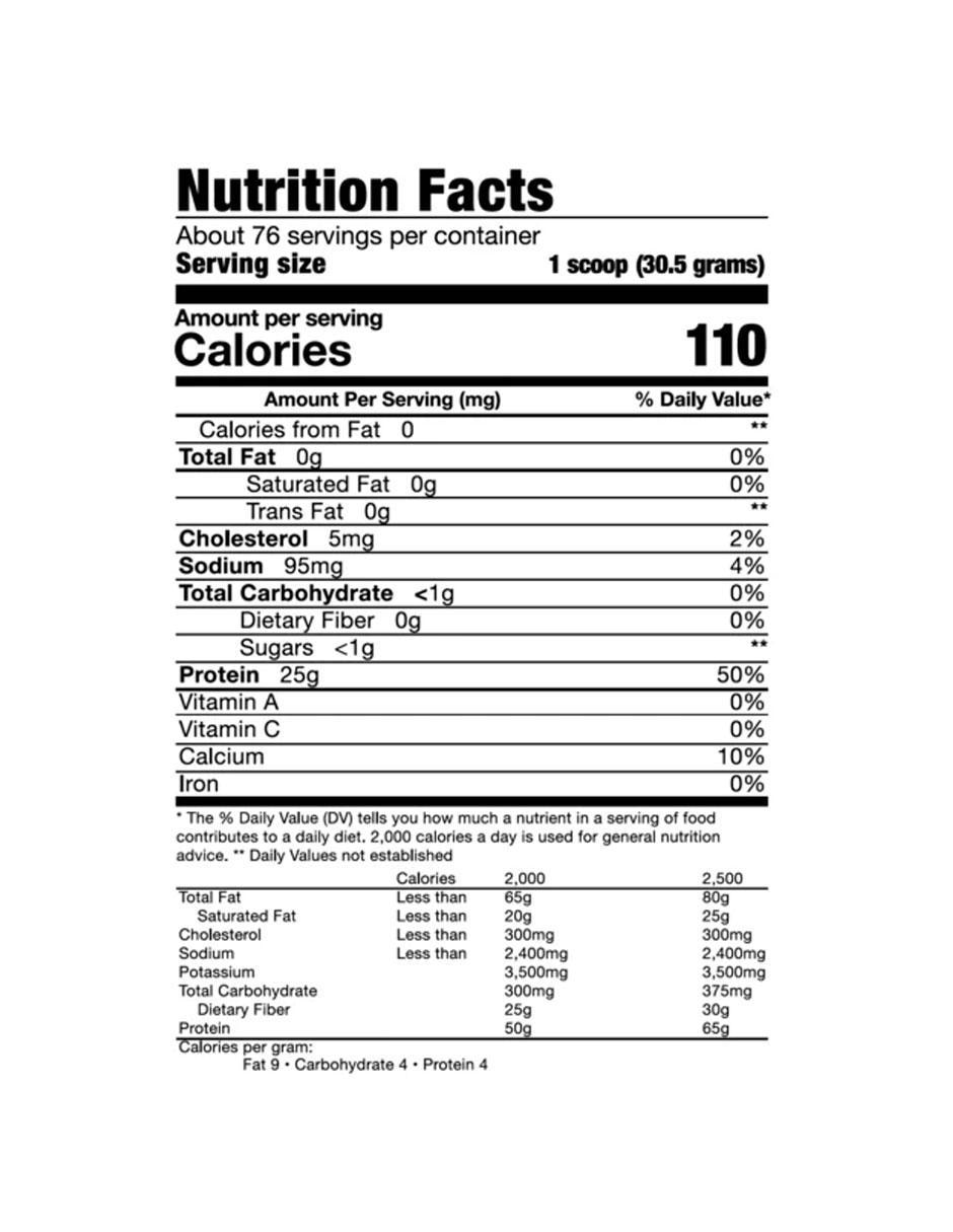 Proteína sabor blueberry de 5 lb 2