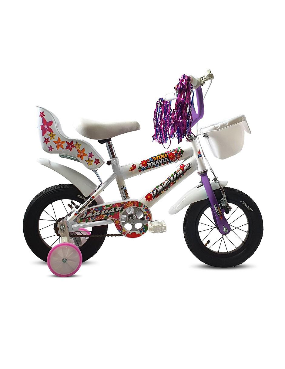 Bicicleta Jaguar rodada 12 Minibravia para niña Bicicleta Jaguar rodada 12 Minibravia para niña