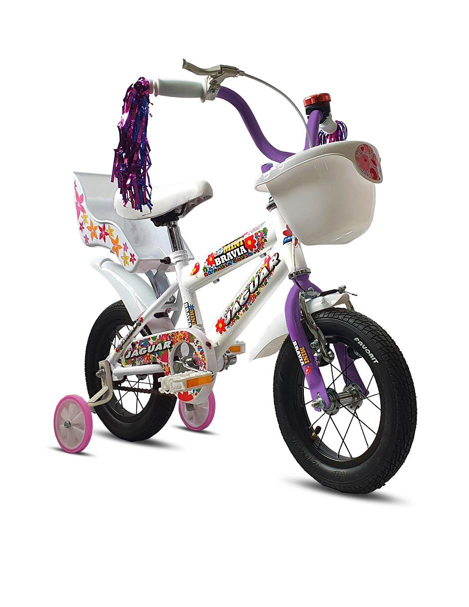 Bicicleta Jaguar rodada 12 Minibravia para niña 2