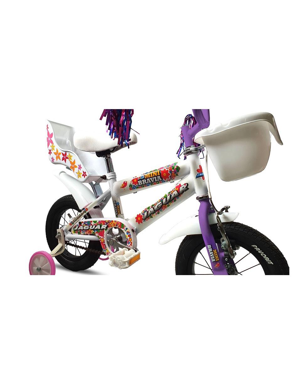Bicicleta Jaguar rodada 12 Minibravia para niña 3
