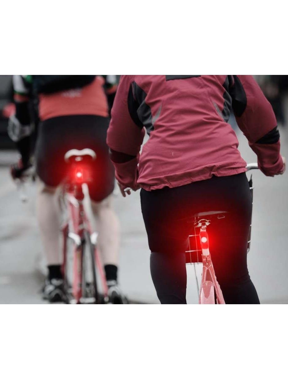 Luz trasera de bicicleta Niterider CherryBomb 100 lúmenes