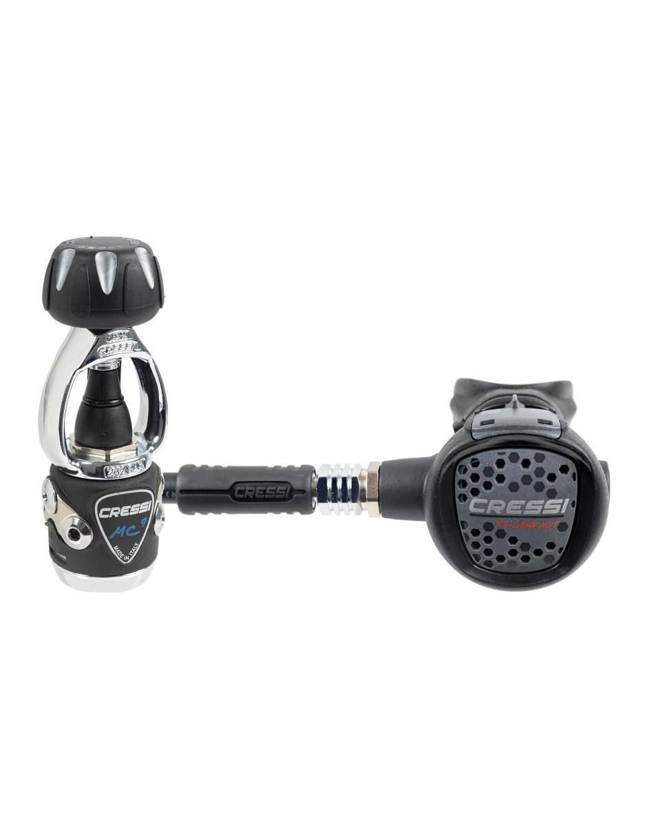 Regulador Cressi MC9/Compact-Silver de buceo unisex