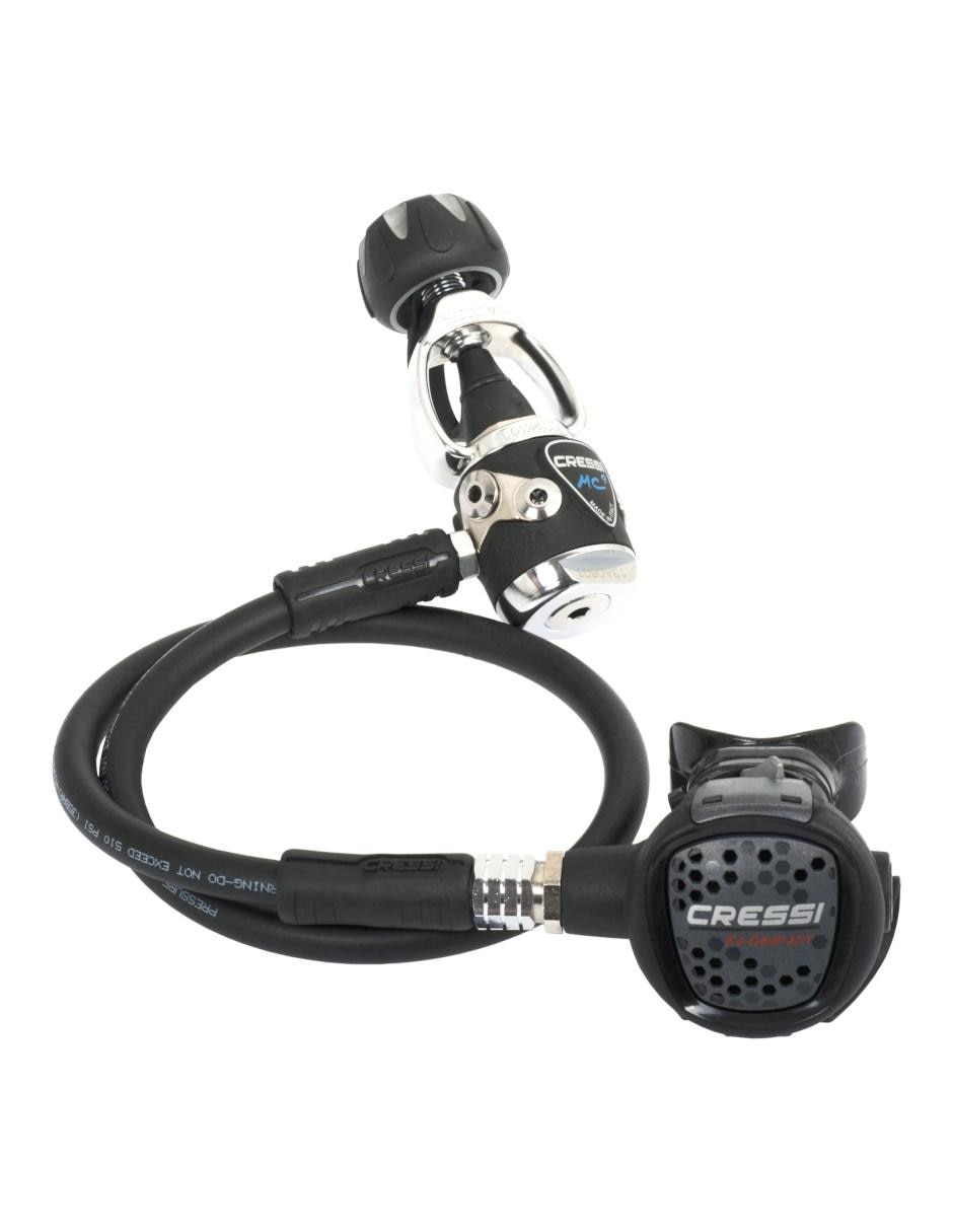 Regulador Cressi MC9/Compact-Silver de buceo unisex