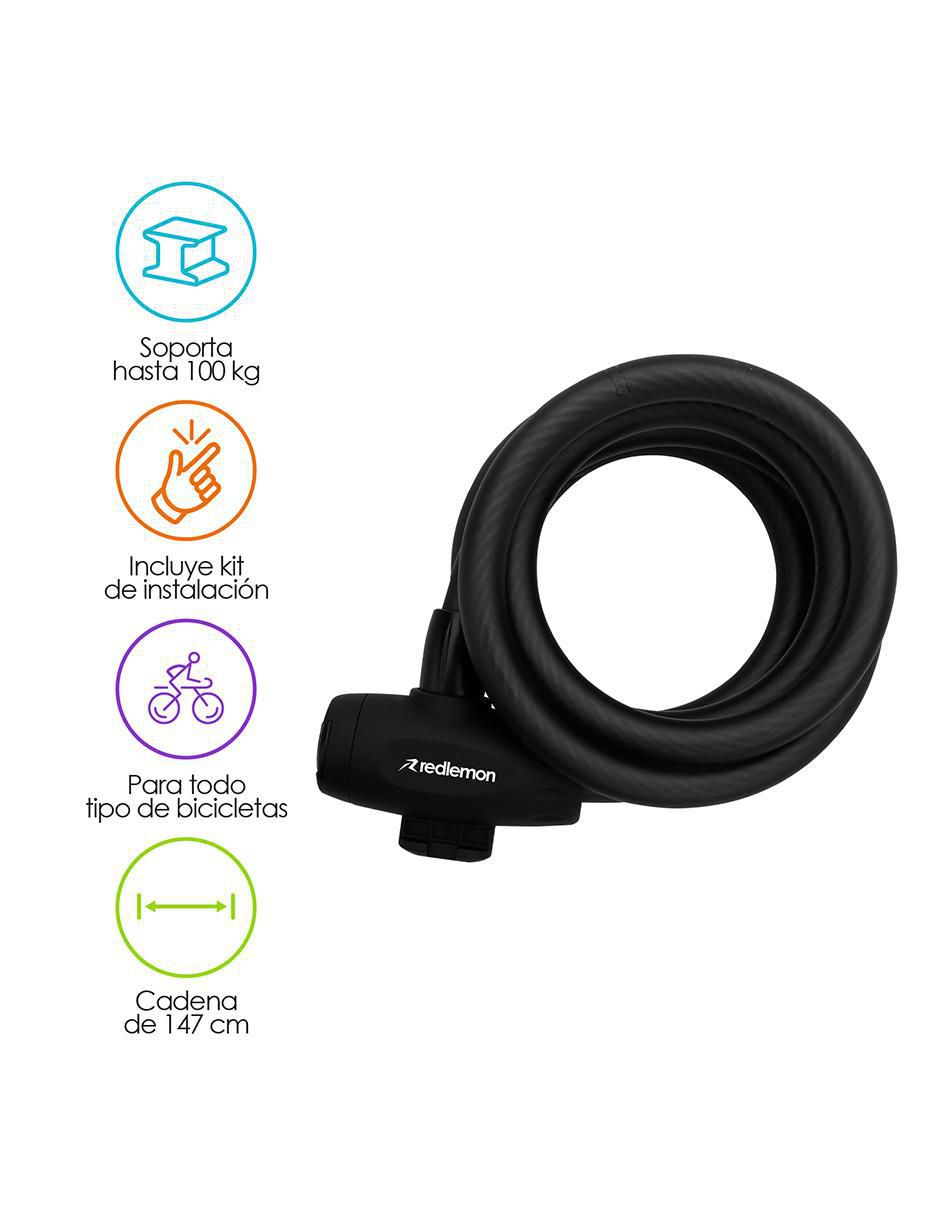 Candado para bicicleta de llave 2