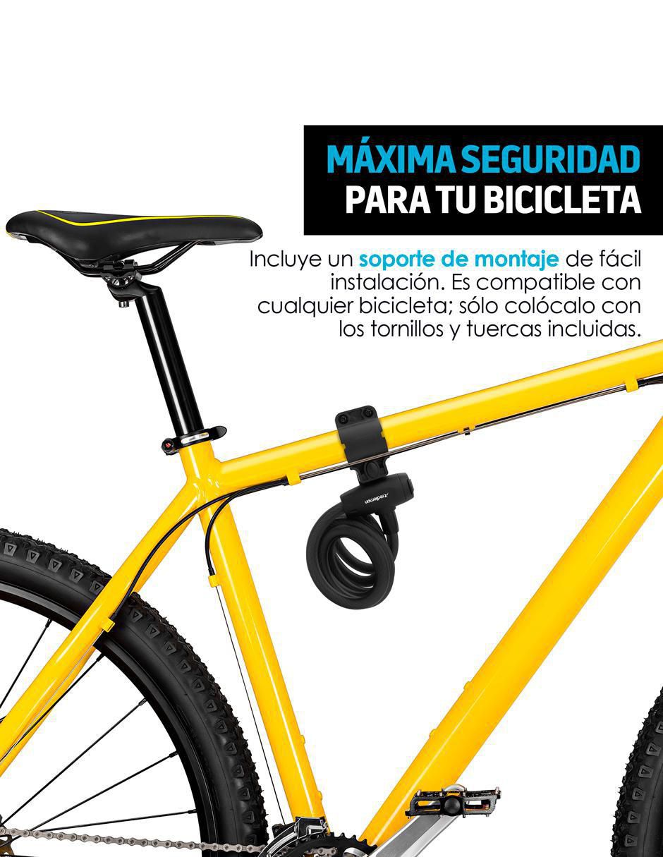 Candado para bicicleta de llave 3
