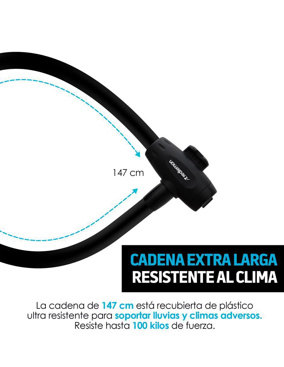 Candado para bicicleta de llave 5