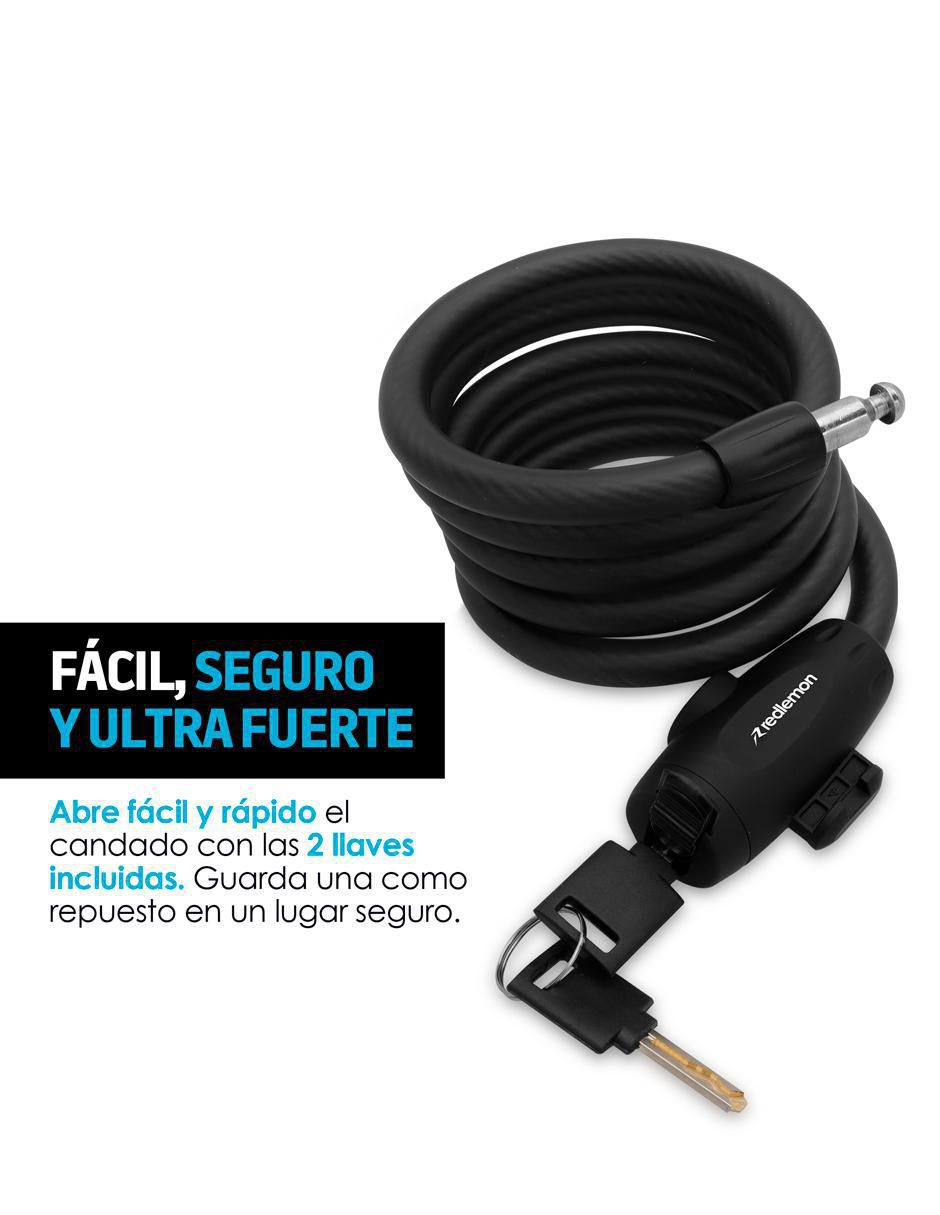 Candado para bicicleta de llave 6