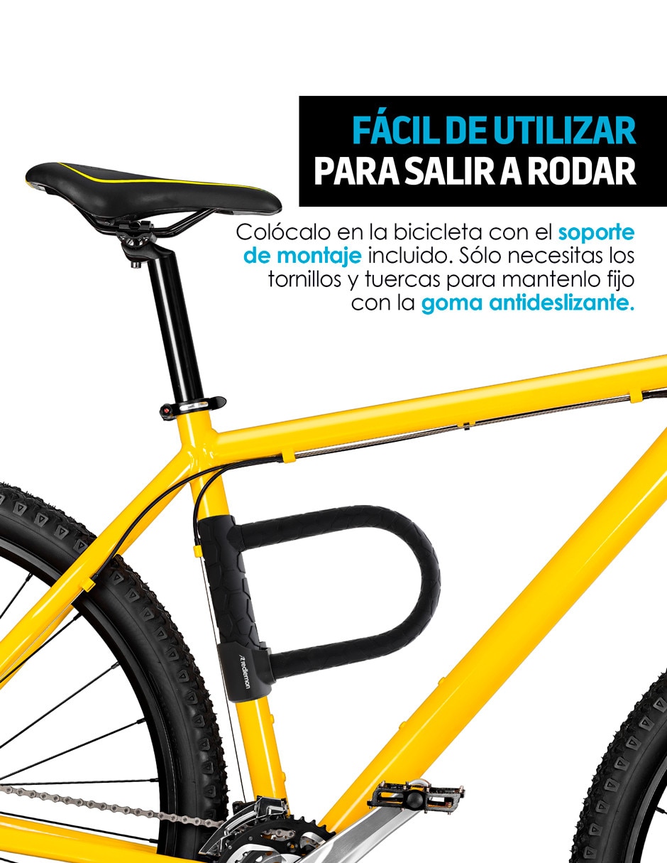 Candado para bicicleta de llave 2