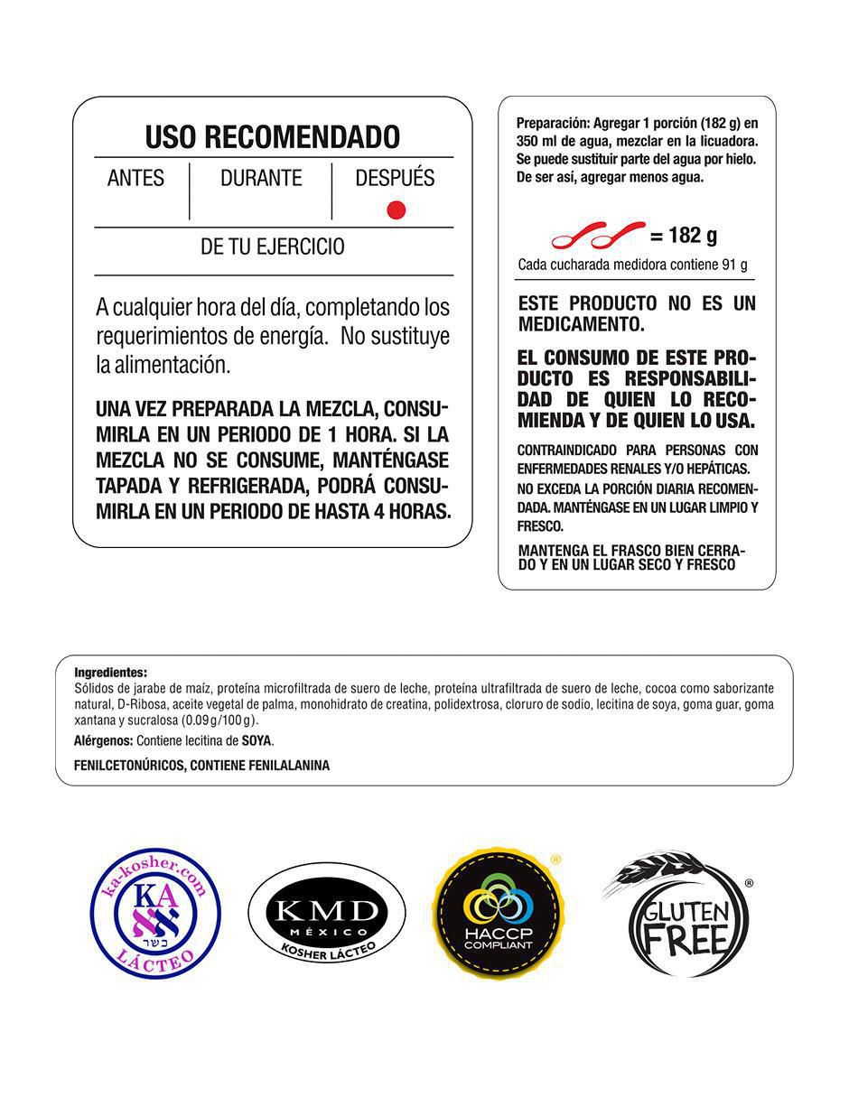 Proteina chocolate 3200g 3